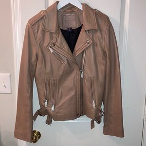 Leather Moto Jacket